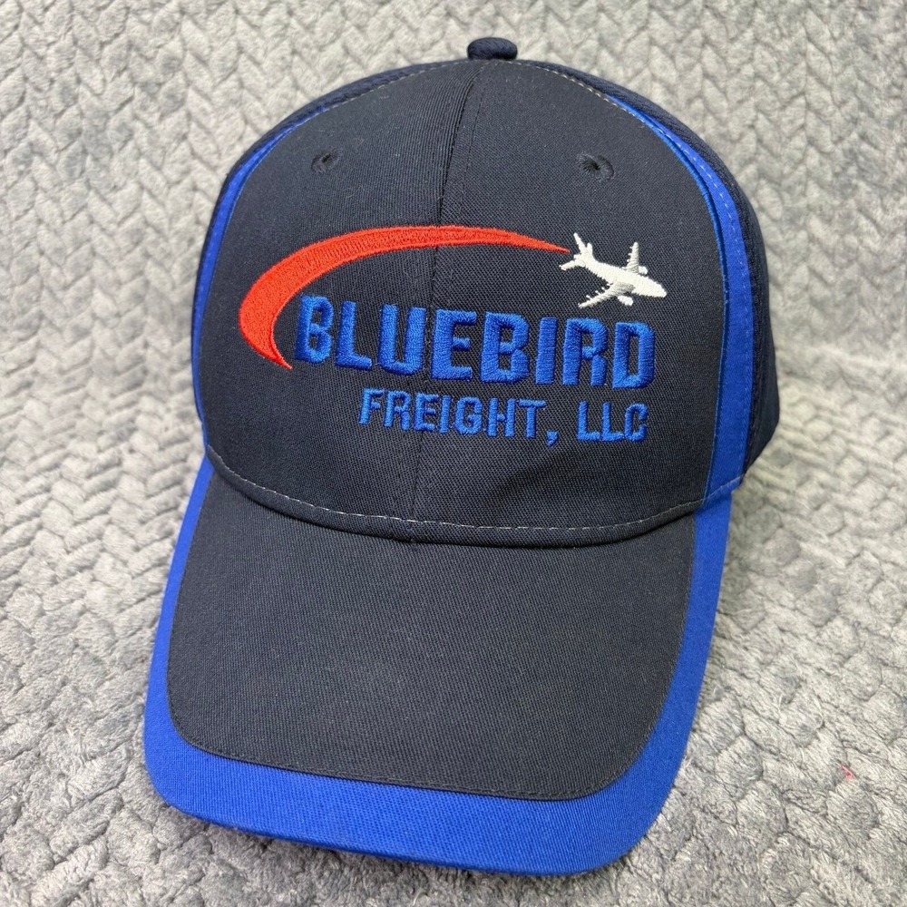 WearGuard Bluebird Freight LLC Navy Blue Mesh Back Hat Adjustable Cap 9255